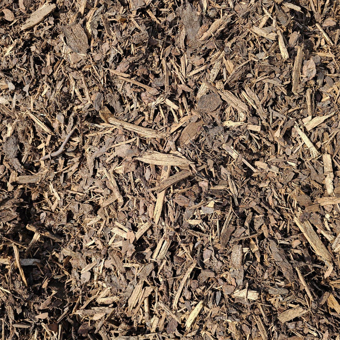 Foothills premium mulch landscape bag for garden beds and landscaping in Calgary