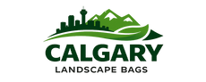 Calgary Landscape Bags logo representing residential landscape supply materials in Calgary Alberta